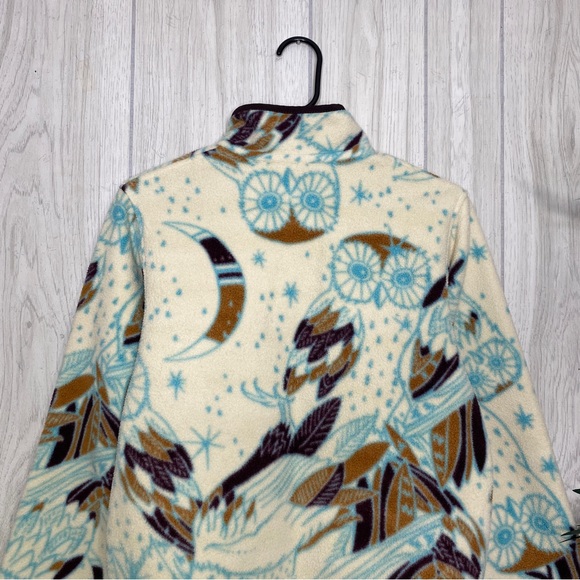 Patagonia Synchilla Snap-T Fleece Sweater Harvest Moon Owl size XS Extra Small - Picture 5 of 15